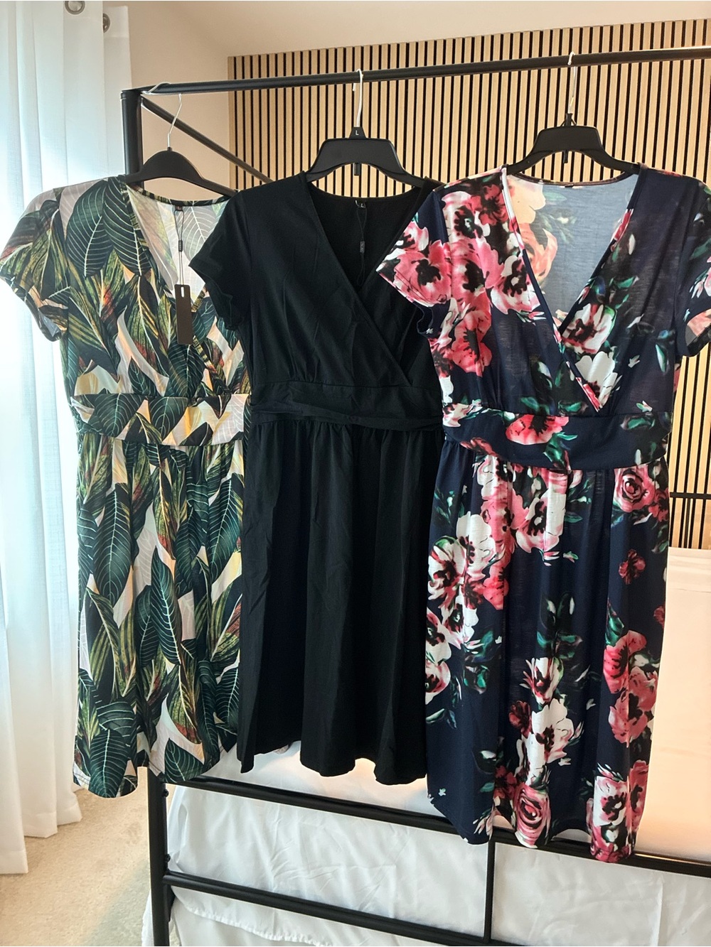 Bundle of 3 Wrap-Front Women's Dress